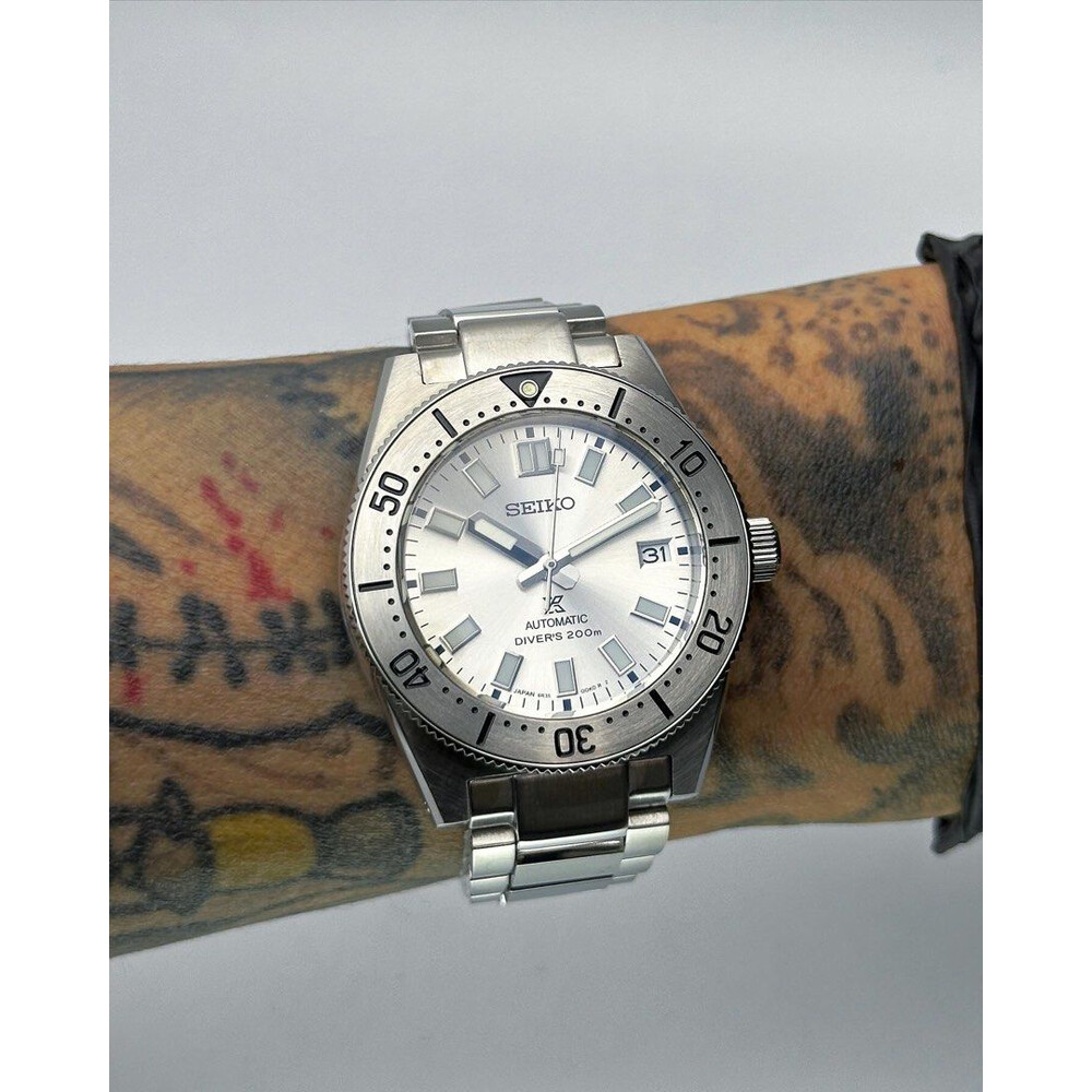 Custom Seiko Mod • Silver 62mas • 40mm